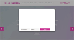 Desktop Screenshot of galadarling.com